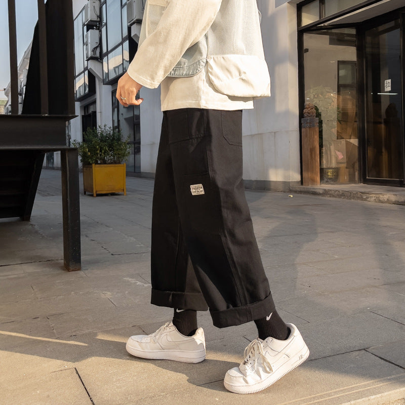 Japanische Loose Fit Freizeithose