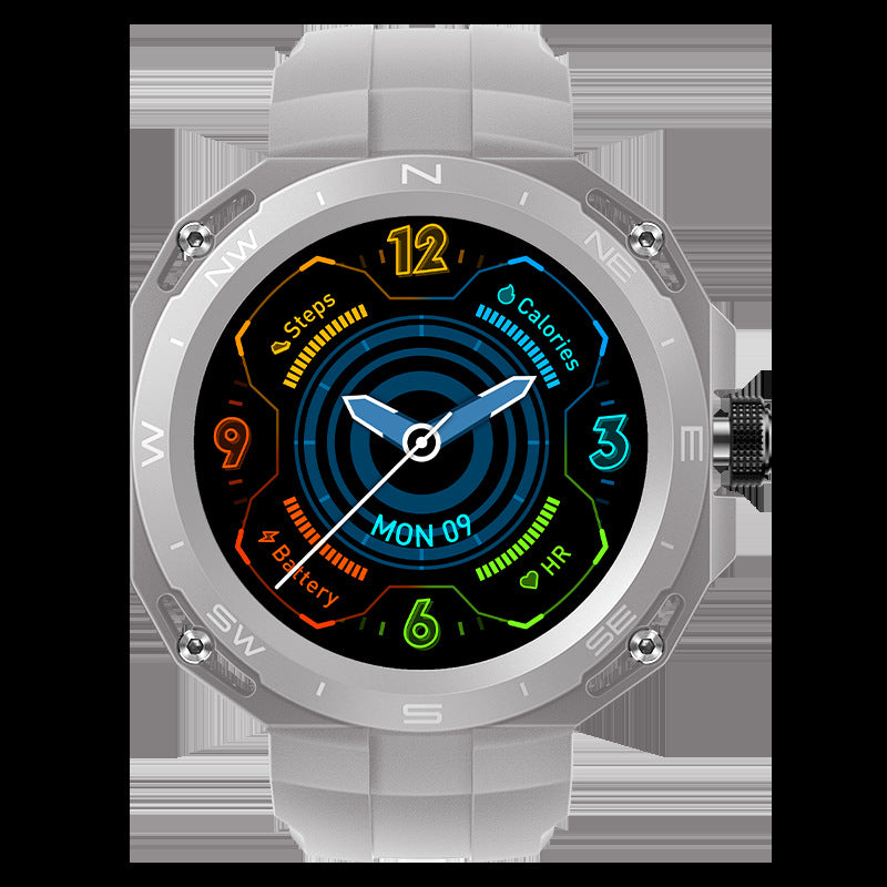 Smartwatch mit Anruf-, Herzfrequenz- & Blutsauerstoffmessung
