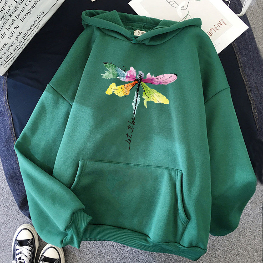 Hoodie mit Print für Damen