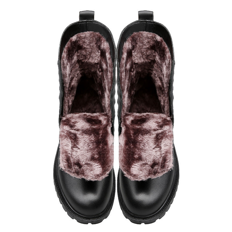 Winterstiefel für Herren, gefüttert