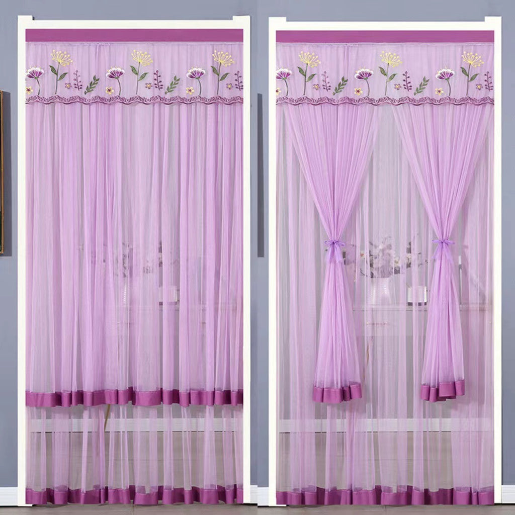 Mückenschutz-Vorhangstoff, mehrfarbig, 90x200/100x200 cm