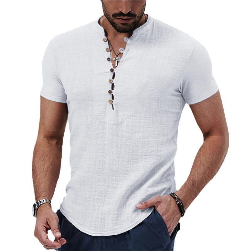 Kurzarmhemd mit Digitaldruck – Bild 7 | LuxeStyle