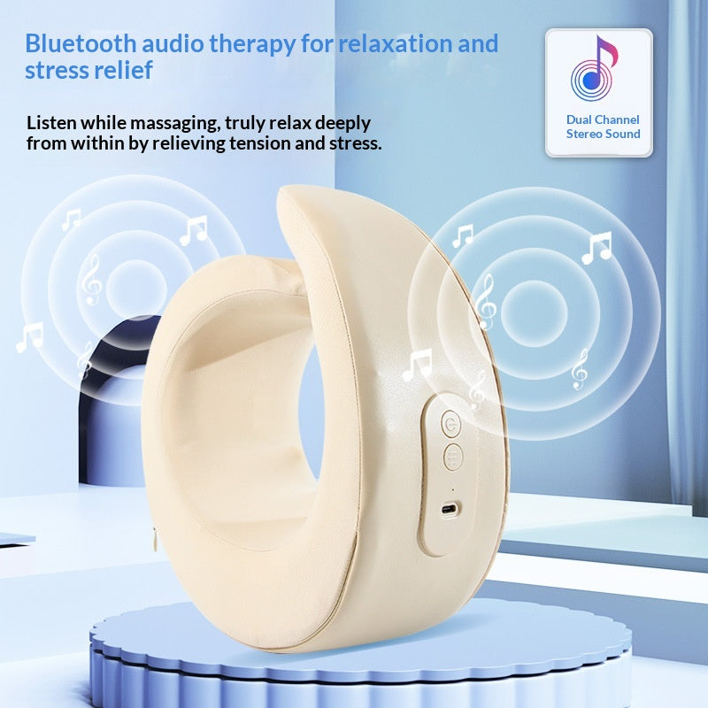 U-förmiges Massagekissen mit Bluetooth-Musik – Bild 5 | LuxeStyle