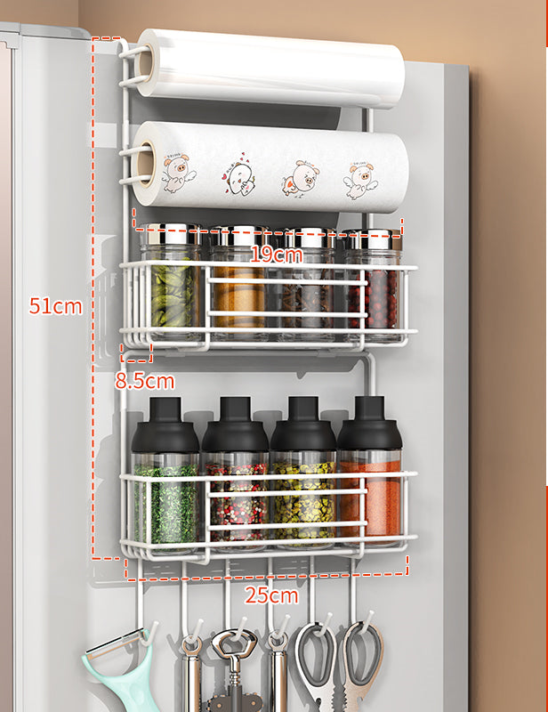 Kühlschrank-Seitenregal zur Aufbewahrung – Bild 3 | LuxeStyle