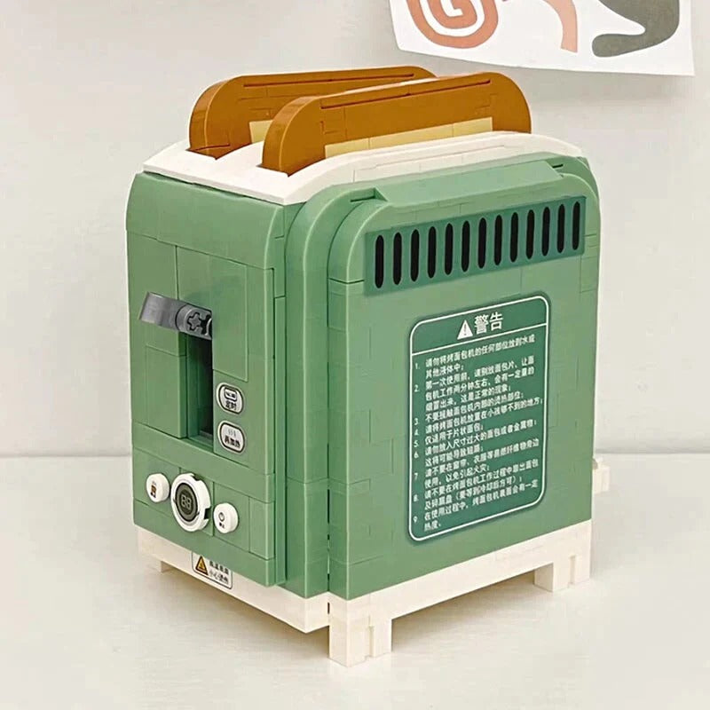 Mini Retro Kaffeemaschine Bausteine – Bild 6 | LuxeStyle