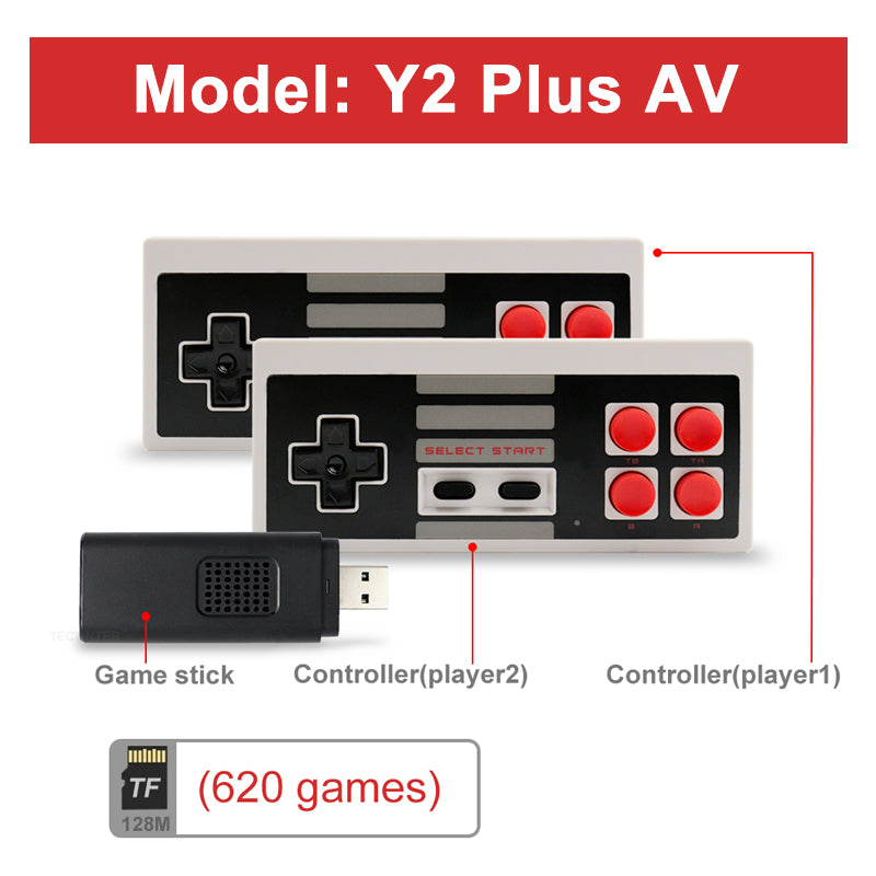 Mini TV-Spielkonsole mit 620 Games