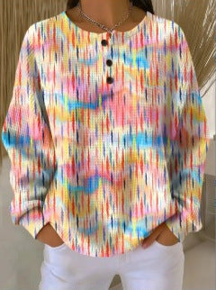 Retro-Lässiges Sweatshirt