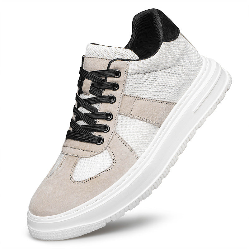 High-Top Board Sneaker mit Plattformabsatz – Bild 3 | LuxeStyle