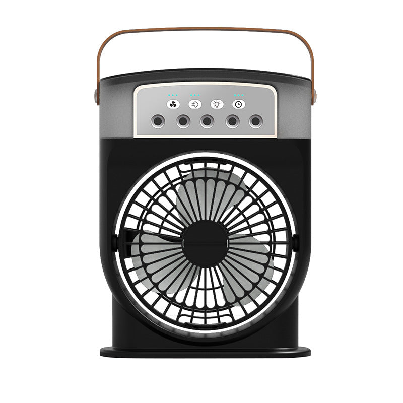 USB Klimaanlagen-Ventilator mit Sprühnebel & LED