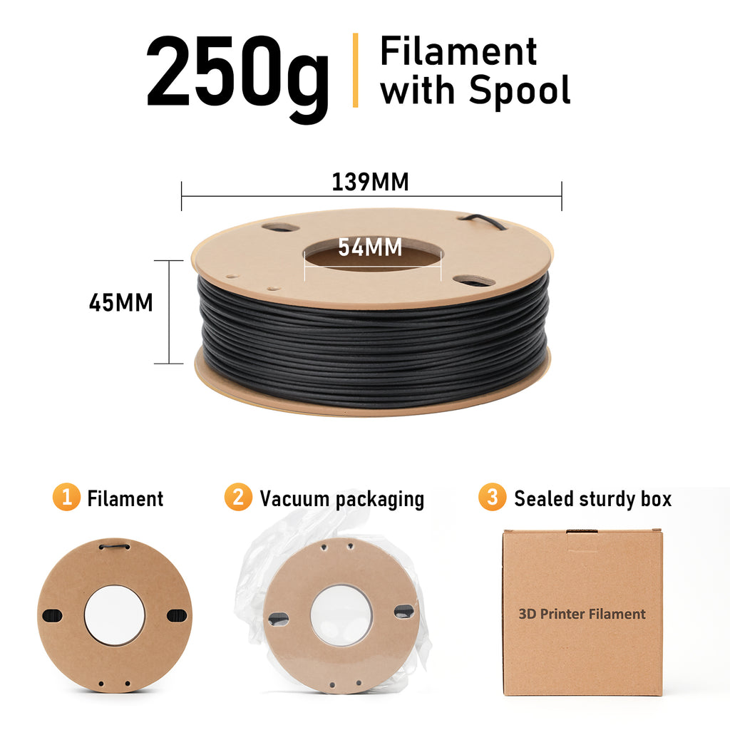ASA-CF Filament, Carbonfaserverstärkt