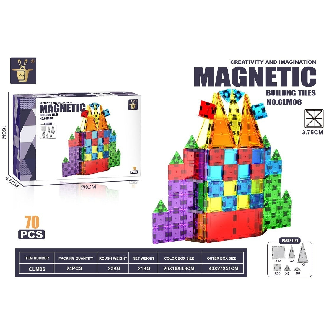 Magnetische Bausteine 20-Teilig – Bild 8 | LuxeStyle