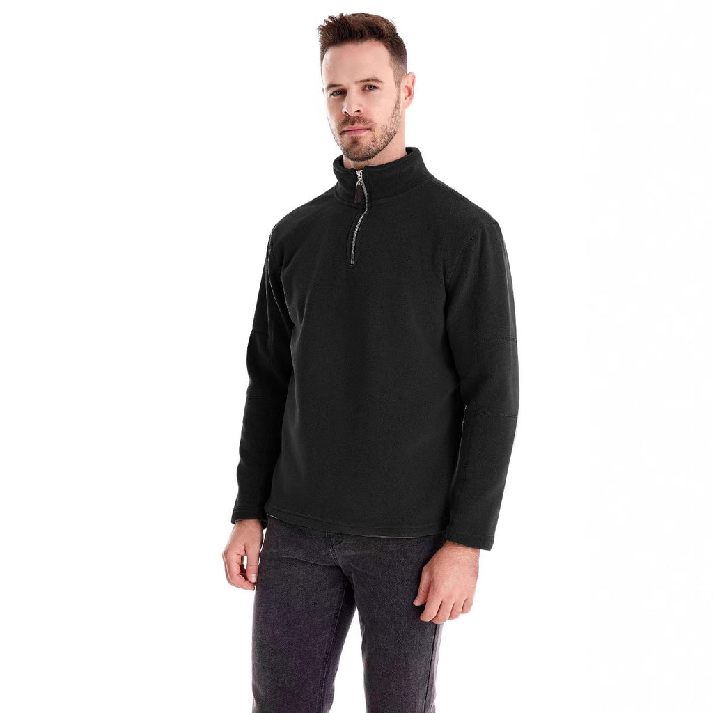 Herren Lammwoll-Pullover mit Stehkragen