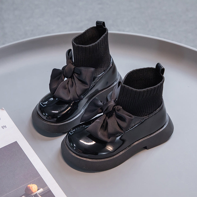 Mädchen Stiefel mit Schleife – Bild 2 | LuxeStyle