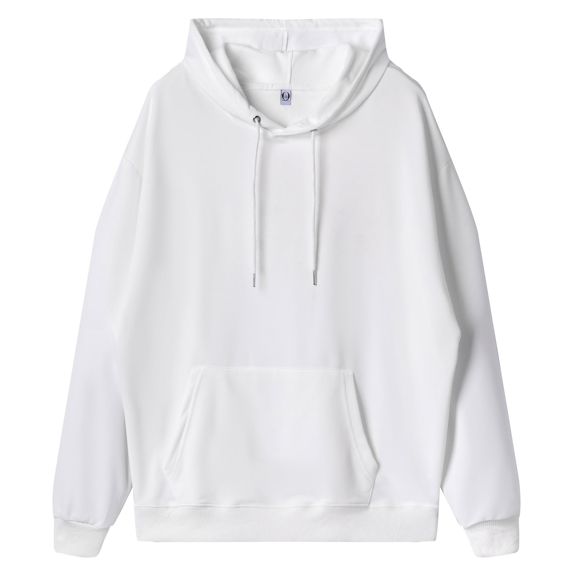 Unisex Hoodie mit Rundhals und dünnem Design – Ansicht 3