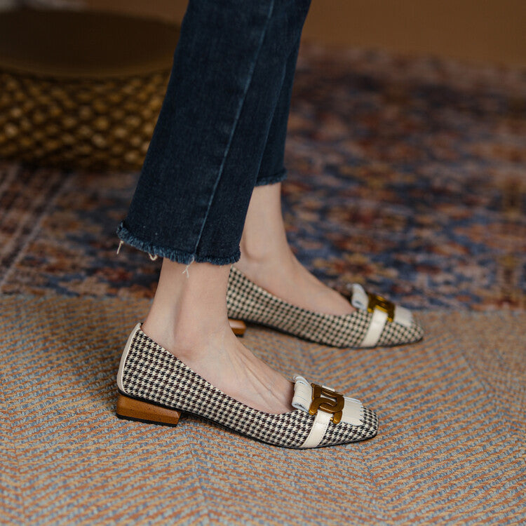 Koreanische Square-Toe Mary Jane Pumps – Bild 5 | LuxeStyle