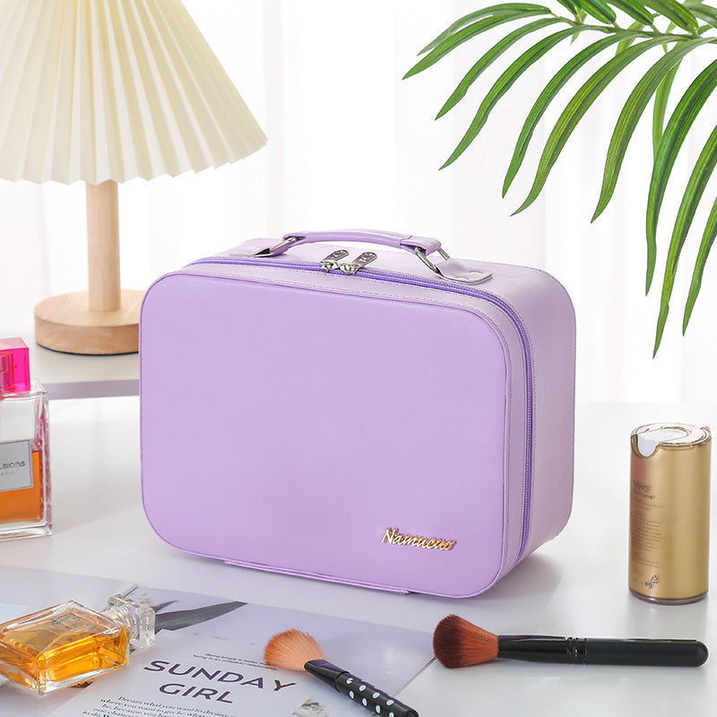 Kosmetiktasche aus PU-Leder – Bild 3 | LuxeStyle