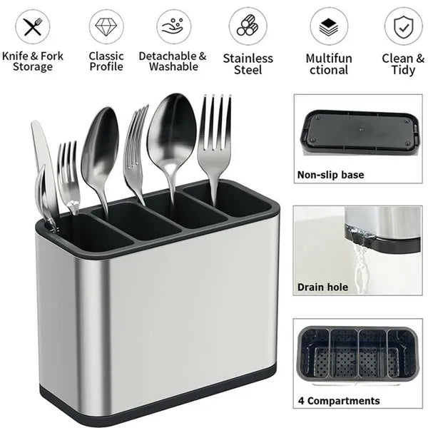 Küchen Organizer mit 4 Fächern