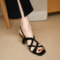 Elegante High Heels mit Fersenriemen – Bild 8 | LuxeStyle