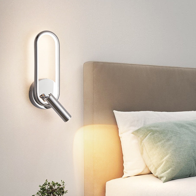 LED-Wandleuchte Spot mit Lese-Spot Schlafzimmer