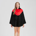 Halloween-Umhang «Kleiner Teufel» aus Flanell