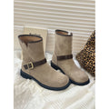 Retro Biker Stiefel