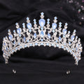 Barocke Kristall-Tiara für Hochzeiten