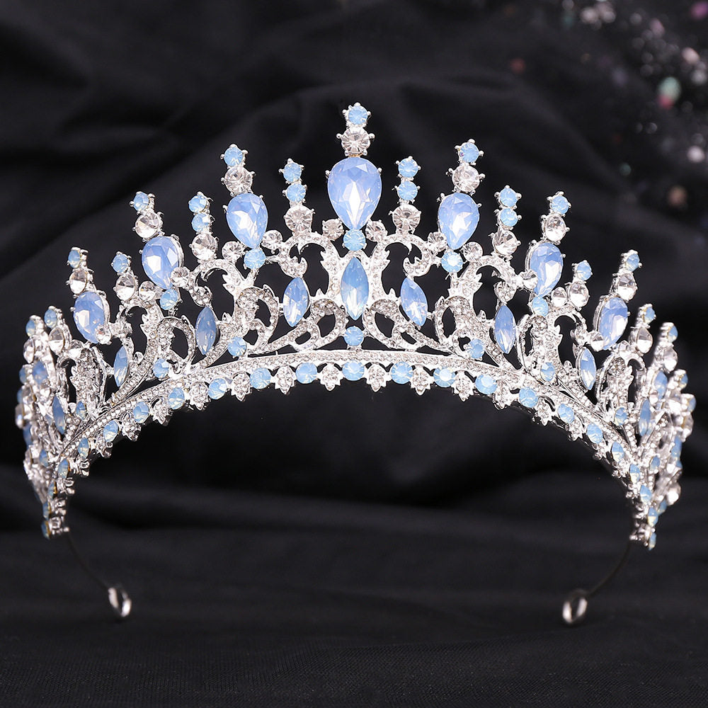 Barocke Kristall-Tiara für Hochzeiten