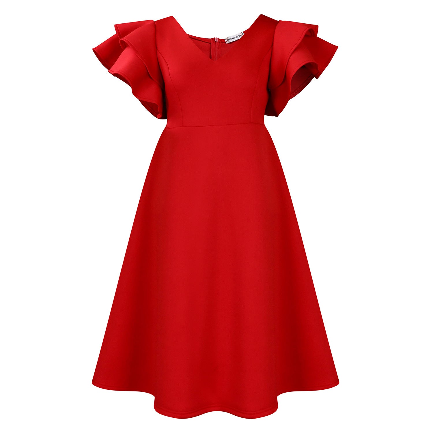 Rüschen-Kleid