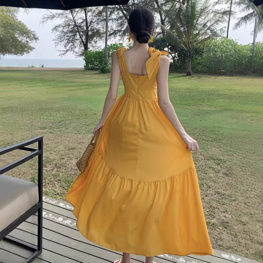 Rückenfreies Trägerkleid für Damen | LuxeStyle