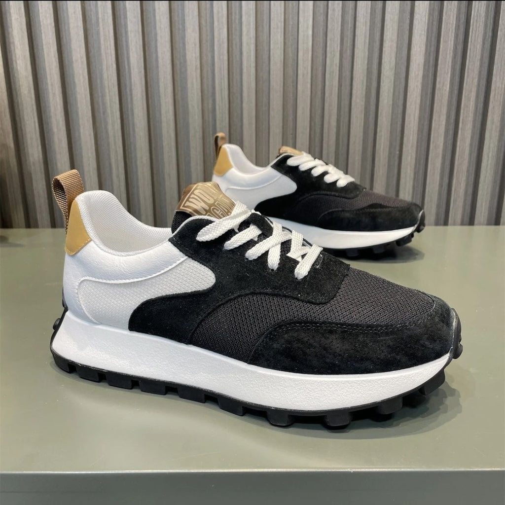 Sportliche Freizeit-Sneaker mit Farbakzenten – Bild 3 | LuxeStyle