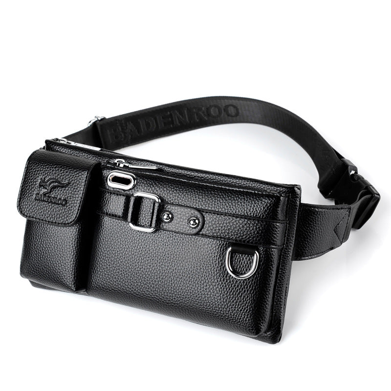Grosse Crossbody Bag aus Leder