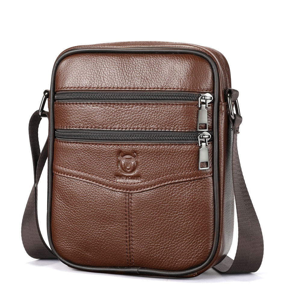 Leder-Crossbody-Bag