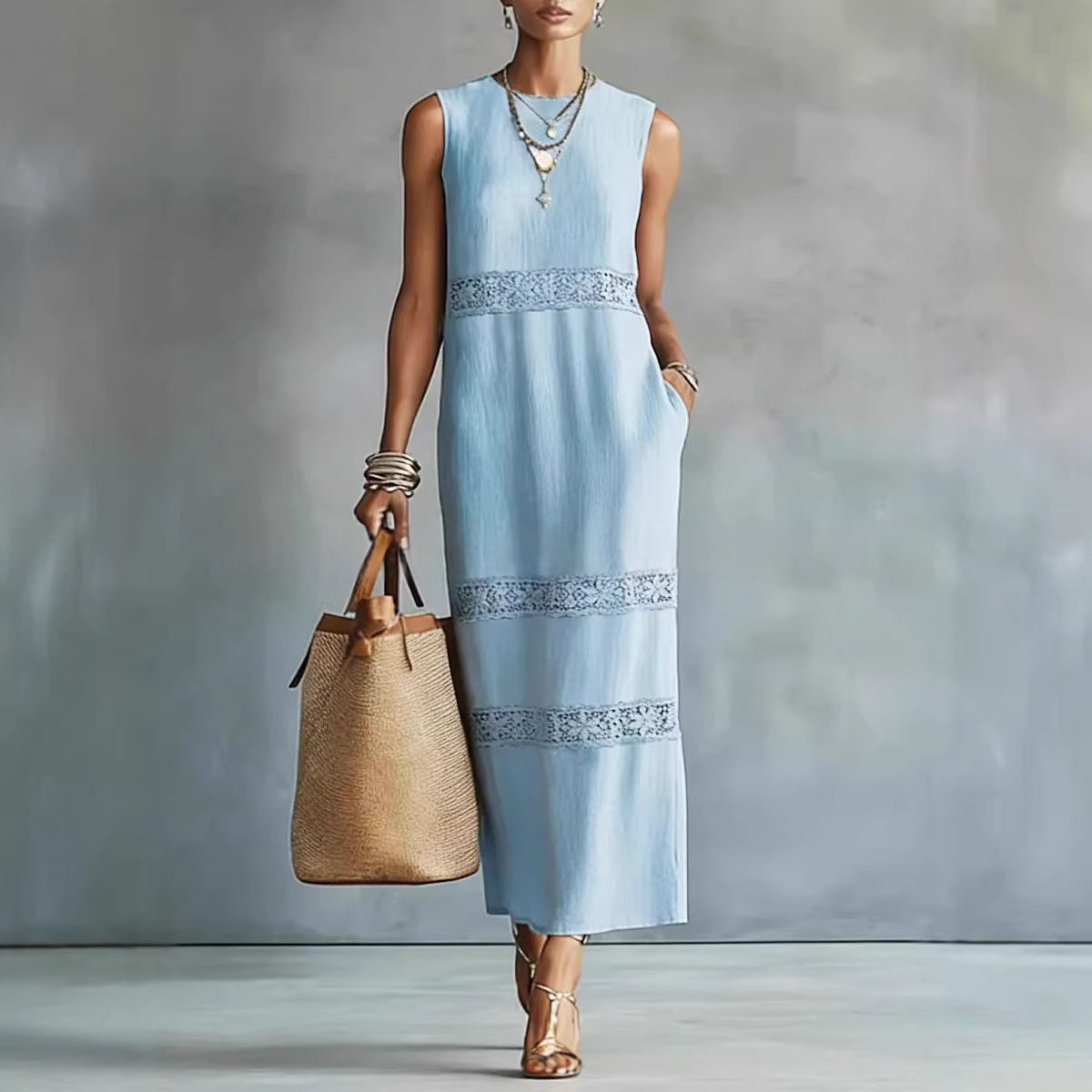 Elegantes Spitzenkleid für Damen – Bild 5 | LuxeStyle