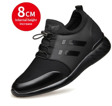 Herren Freizeit-Schuhe mit 8cm Innenabsatz