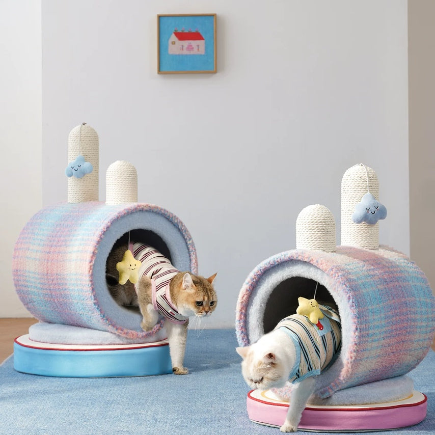 Sternenhimmel Katzenbett – Geborgenheit für jede Jahreszeit