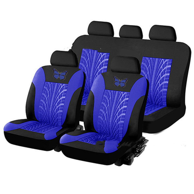 Butterfly Auto Sitzbezug aus Baumwolle – Bild 2 | LuxeStyle