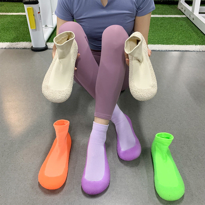 Aerobic-Elternkind-Schuhe atmungsaktiv rutschsicher Innenbereich