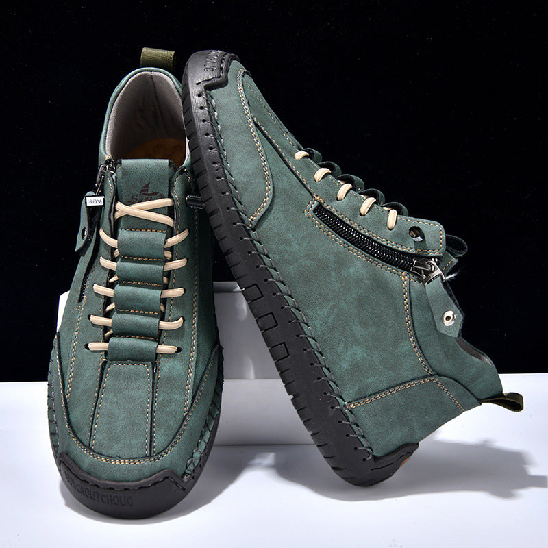 Herrenleather Sneaker – Bild 12 | LuxeStyle