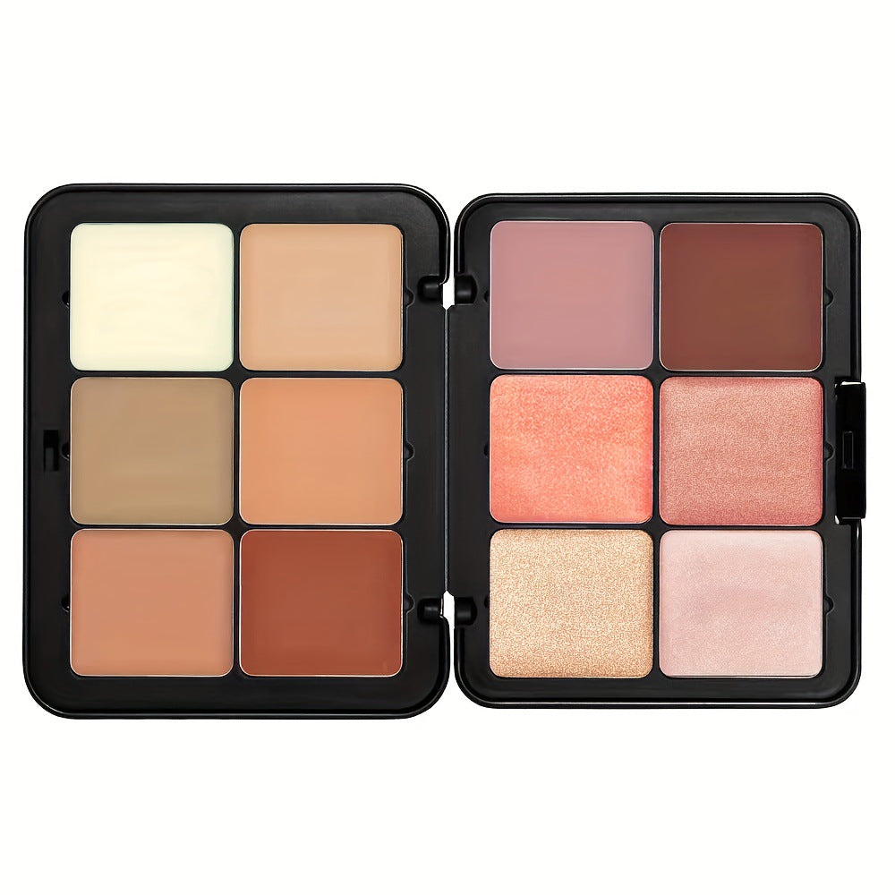 12-Farben-Blusher-Palette Matt, Schimmer & Creme – Bild 14 | LuxeStyle