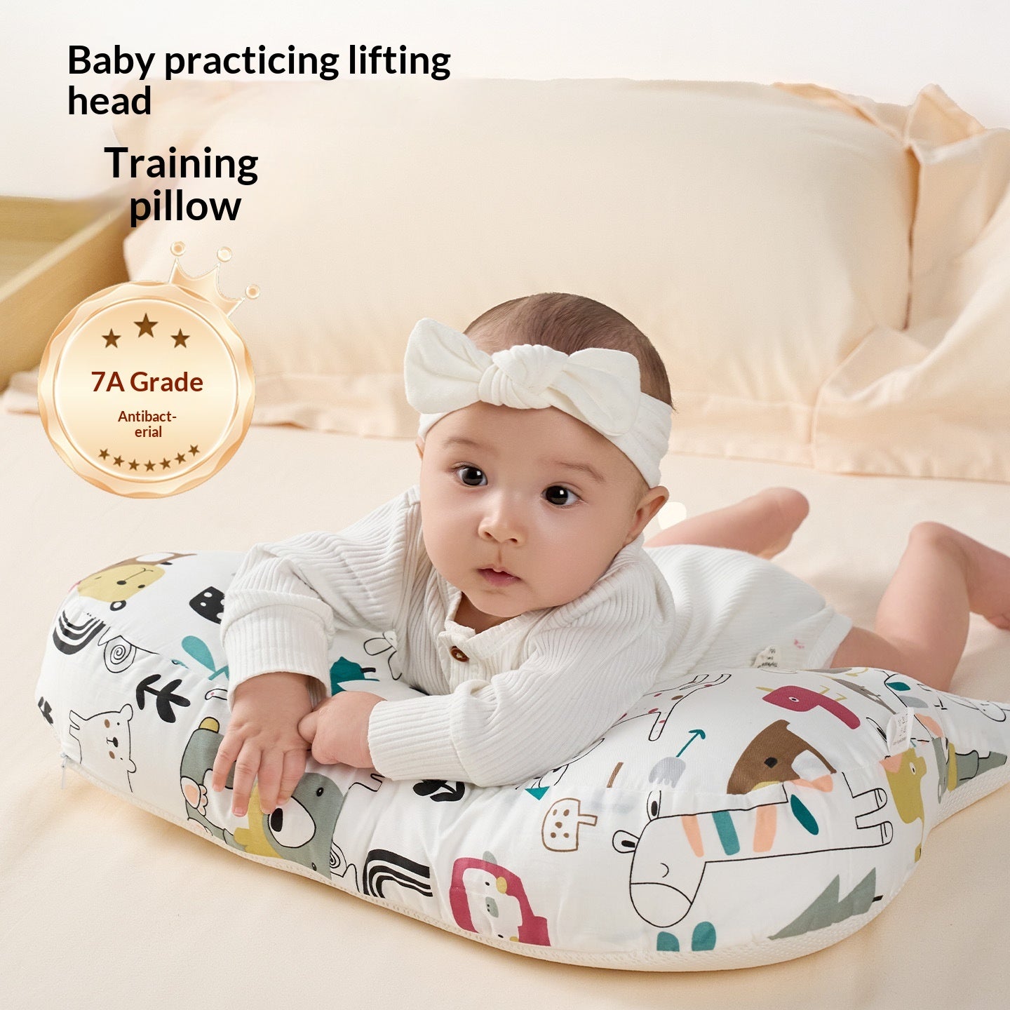Baby-Stillkissen mit Neigung