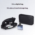 Herren Schultertasche 2-in-1