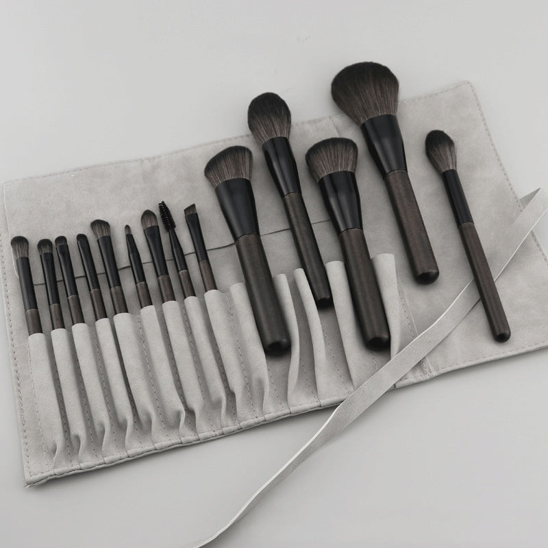 Ebony 14-teiliges Make-up Pinselset