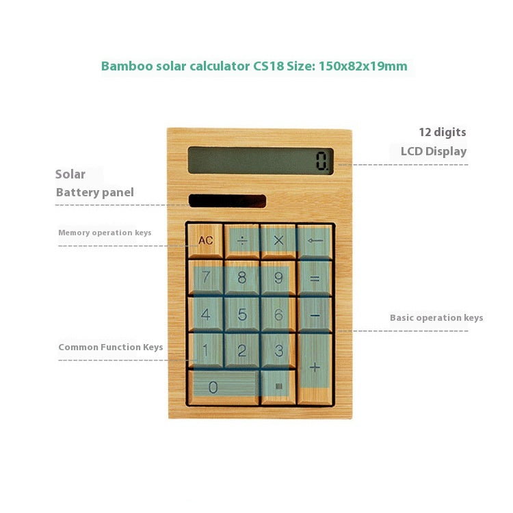 Solarbambus-Rechner für Büro – Bild 6 | LuxeStyle