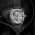 Luminous Fashion Leder Herrenuhr | LuxeStyle