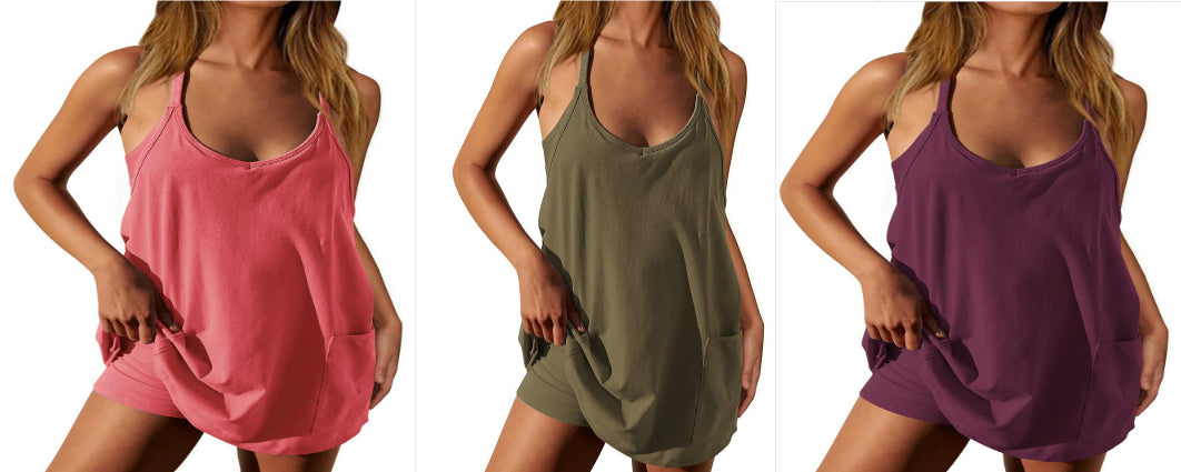 Damen-Set: Weste & Shorts mit Taschen – Bild 13 | LuxeStyle