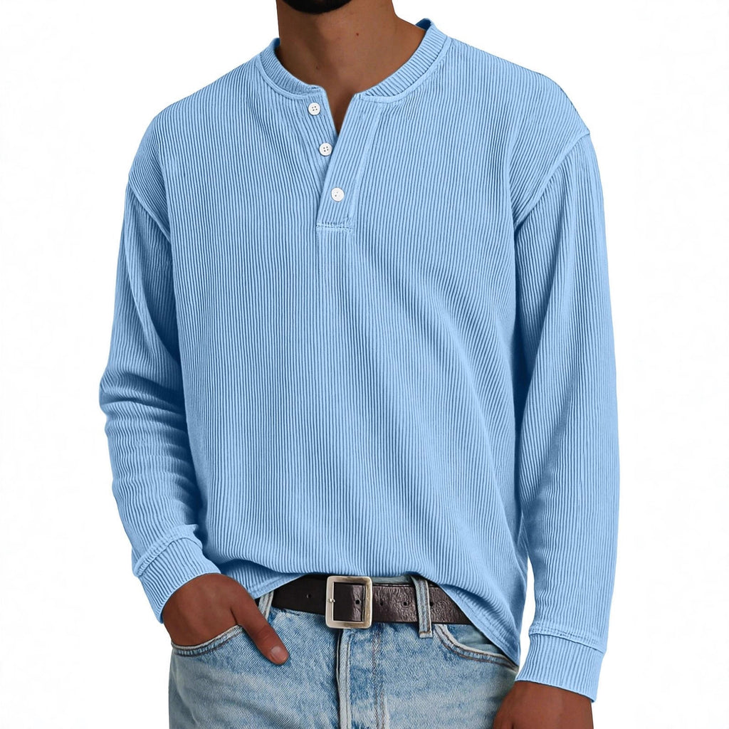 Langarm-Pullover aus Baumwolle – Bild 3 | LuxeStyle