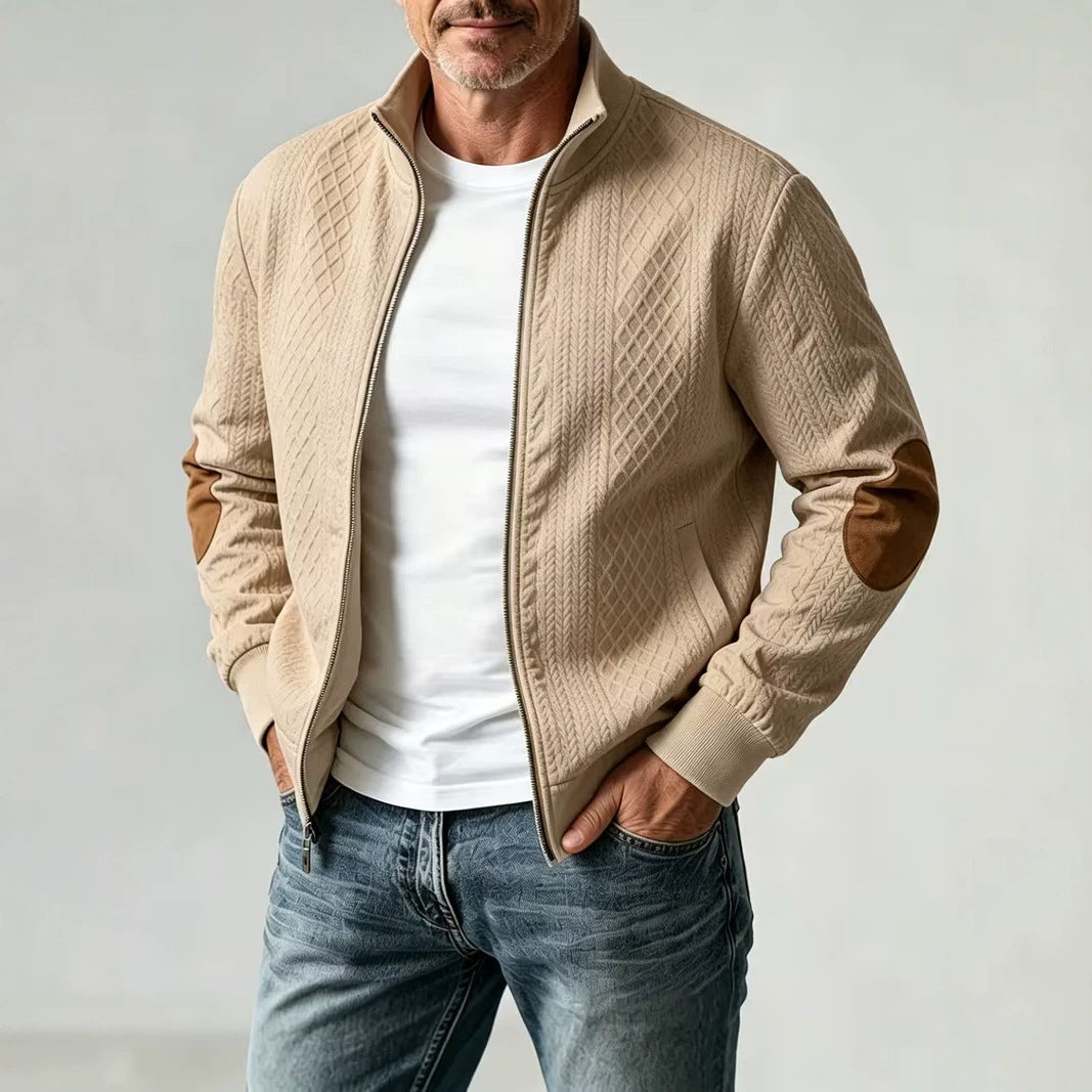 Herren-Jacke mit Rautensteppung – Bild 2 | LuxeStyle