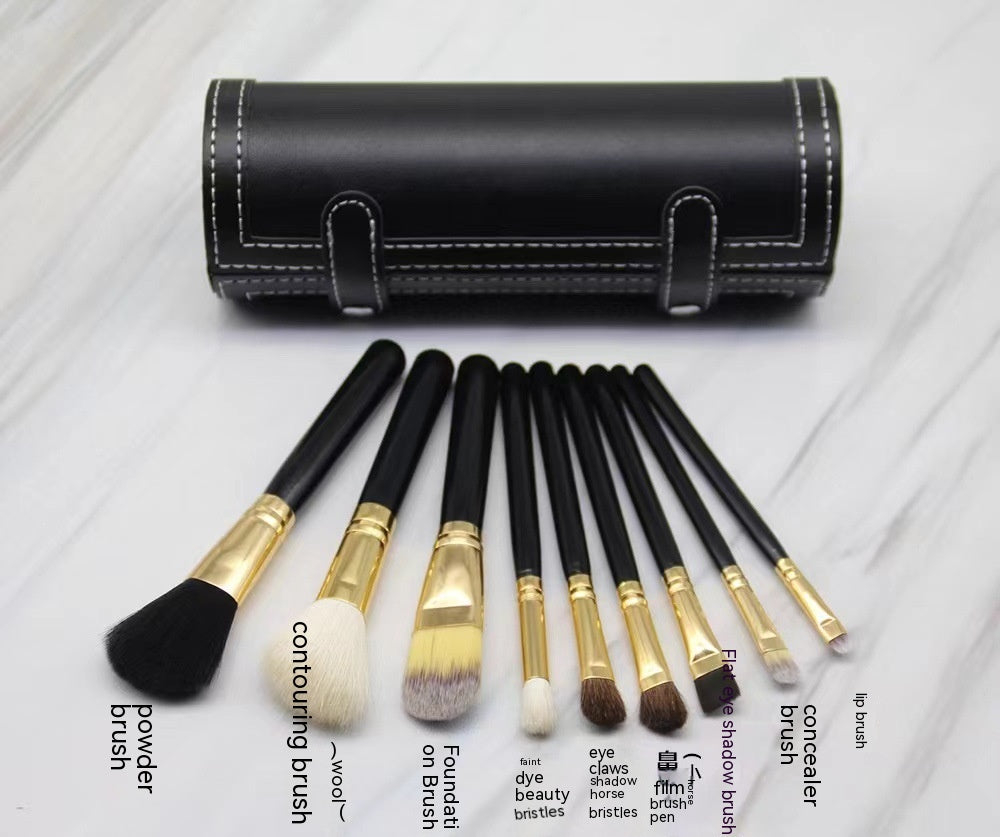 9-teiliges Make-up-Pinselset mit Aufbewahrungsbox – Bild 2 | LuxeStyle