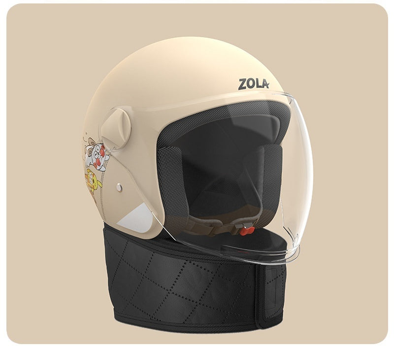 Winter-Velohelm mit Anti-Beschlag Visier