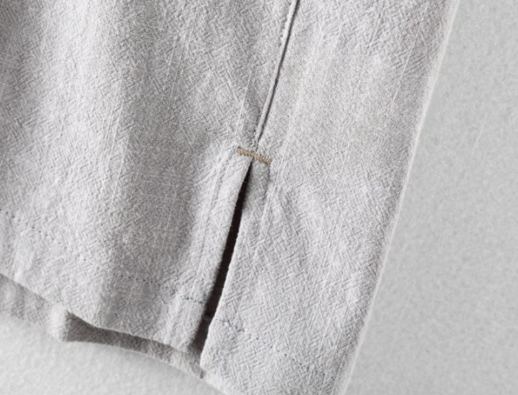 Männerhemd aus Leinen – lockeres Baumwoll-Leinen Shirt – Bild 5 | LuxeStyle